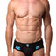 Freedom Reigns Black/Aqua-Camo Sport-Mesh Strike Brief