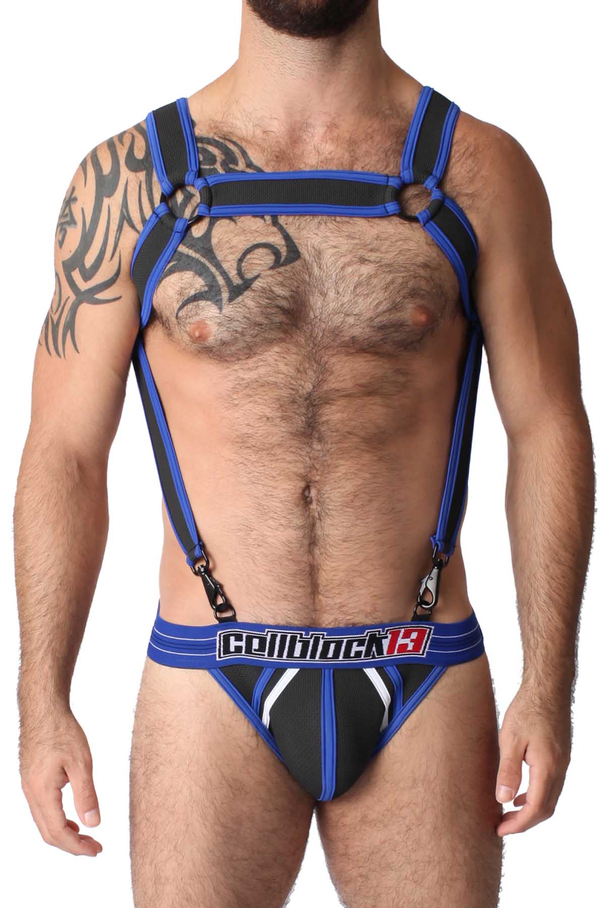 CellBlock 13 Blue Samurai Neoprene Jockstrap