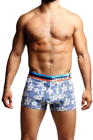 2-Pack Seven7 Floral Blue Boxer Brief