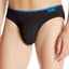 2(X)IST Black Barcode Modal No Show Bikini