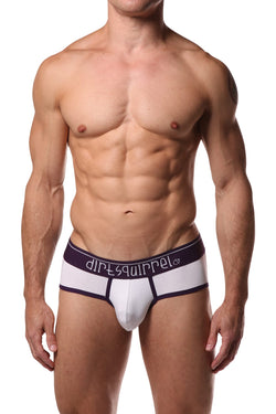 Dirt Squirrel White Contrast Brief thumbnail 1