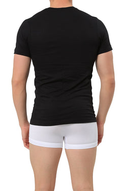 2(X)IST Black Essential V-Neck T-Shirt 3-Pack thumbnail 4