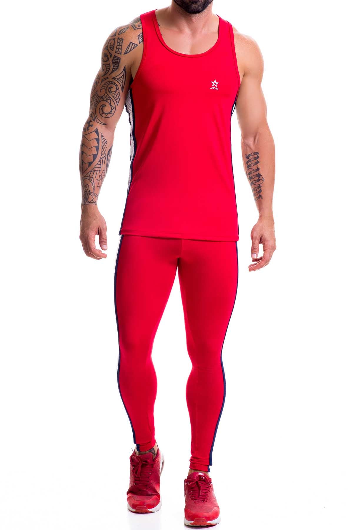 Jor Red Gladiator Tank Top