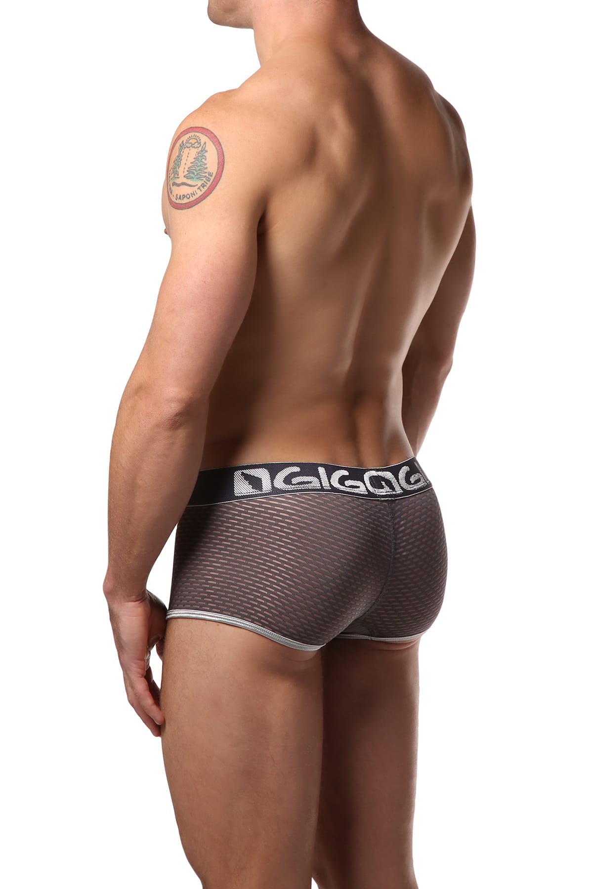 Gigo Grafic Grey Boxer Brief