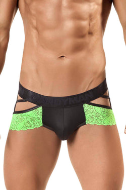 Candyman Green Lace Jock Thong thumbnail 1