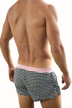 Undergear Black/White/Pink Daddy Boxer Short thumbnail 3
