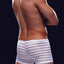 Envy White Microfiber Boxer Trunk