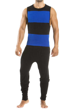 Modus Vivendi Blue Leather Tanktop thumbnail 1