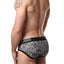 Alexander Cobb Black & White Maori Tattoo Slip Brief