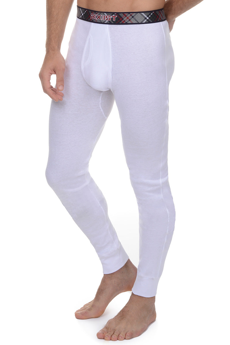 2(X)IST White Tartan Long Underwear