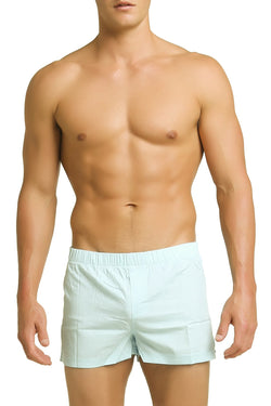 Mosmann Light Blue Relaxed Boxer thumbnail 1