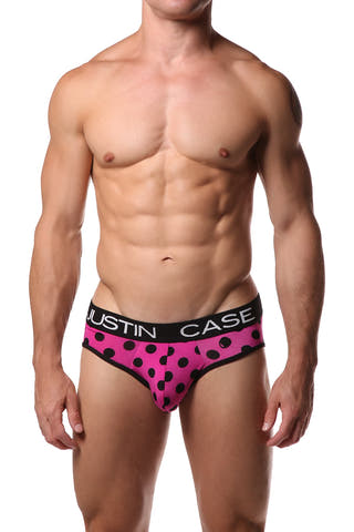 JustinCase Pink Polka Brief