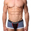 Skivvies Blue Manpower Pocket Trunk