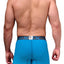 Xtremen Turquoise Microfiber Mesh Boxer Brief