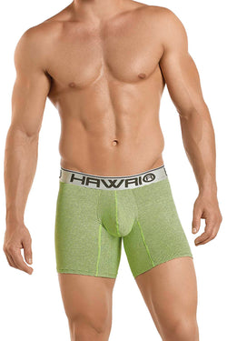 Hawai Lime Green & Grey Pinstripe Boxer thumbnail 1