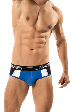 Manview Red Stretch Cotton Spectrum Brief thumbnail 1
