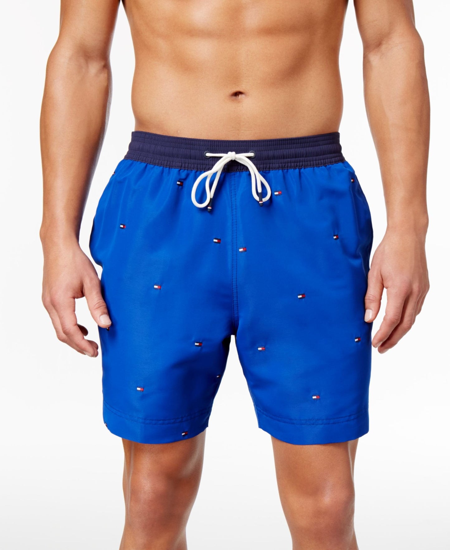 Tommy Hilfiger Embroidered Swim Trunks