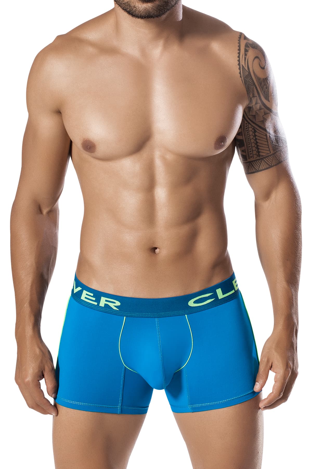 Clever Blue Fluorescence Boxer