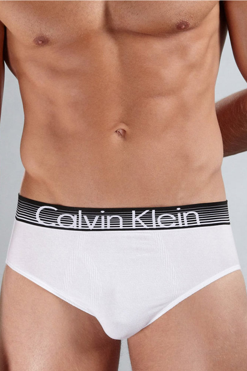 Calvin Klein White Hip Brief