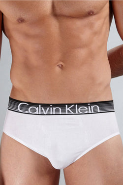 Calvin Klein White Hip Brief thumbnail 1