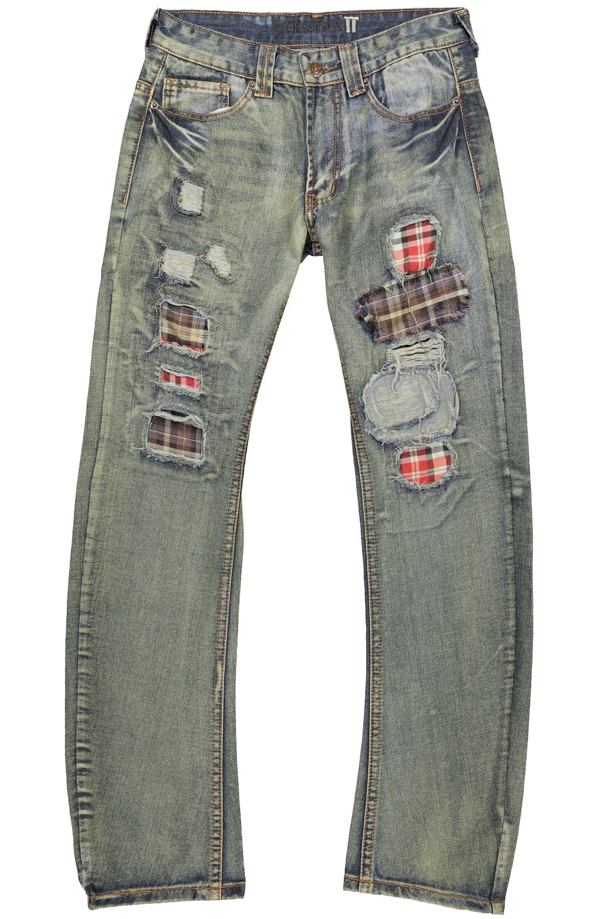 Rock & Stone Patchwork Denim Jean