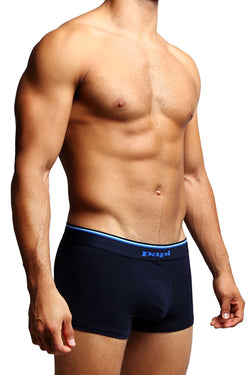 2-Pack Papi Navy & Blue Solid Stretch Brazilian Trunks thumbnail 4