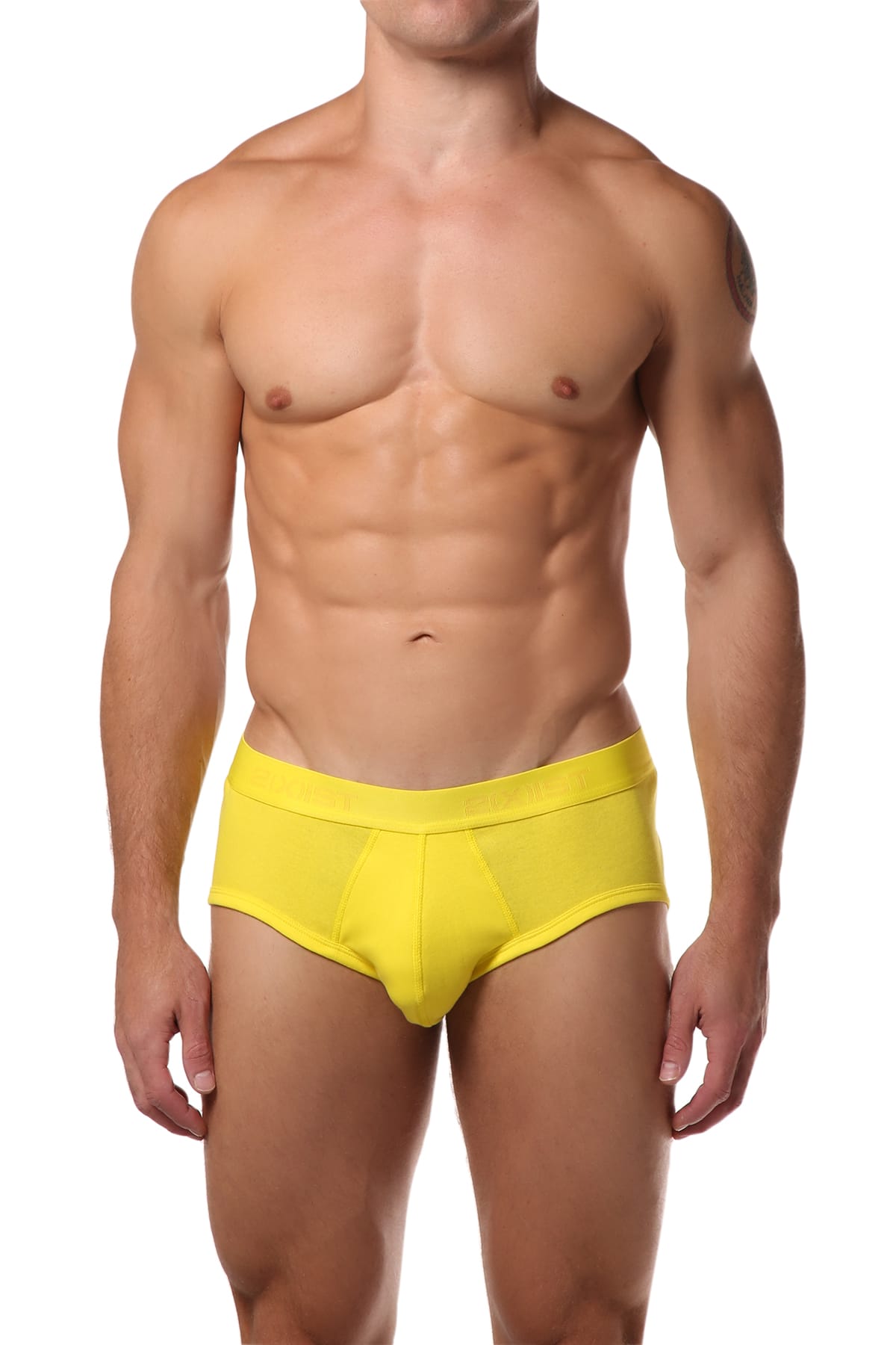 2(X)IST Red/Yellow/Blue Essential Contour Pouch Brief 3-Pack