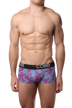 Alexander Cobb Pink & Blue Maori Tattoo Trunk thumbnail 1