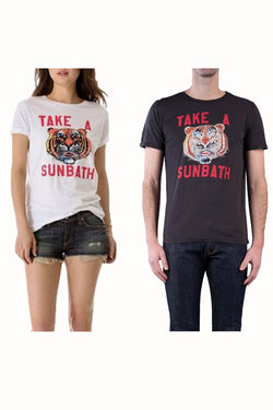 Rxmance Unisex White Sunbath Crew Tee thumbnail 2
