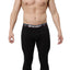 2(X)IST Black Tartan Plaid Long Underwear