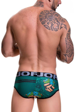 Jor Green Printed Brooklyn Brief thumbnail 2