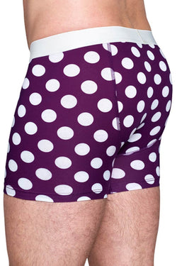 Happy Socks Purple Big Dot Boxer Brief thumbnail 2