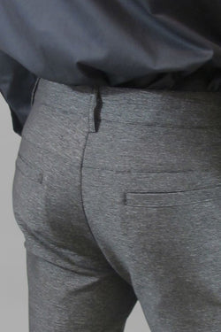 Smash Black Classic Pant with Leather Trim thumbnail 4