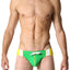 CheapUndies Green Varsity Swim Brief