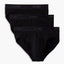 2(X)IST Black 3-Pack Essential No-Show Brief