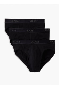 2(X)IST Black 3-Pack Essential No-Show Brief thumbnail 1