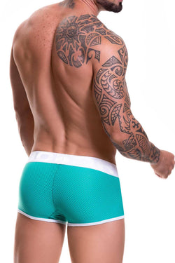 Jor Teal-Green/White Electro Boxer-Trunk thumbnail 2