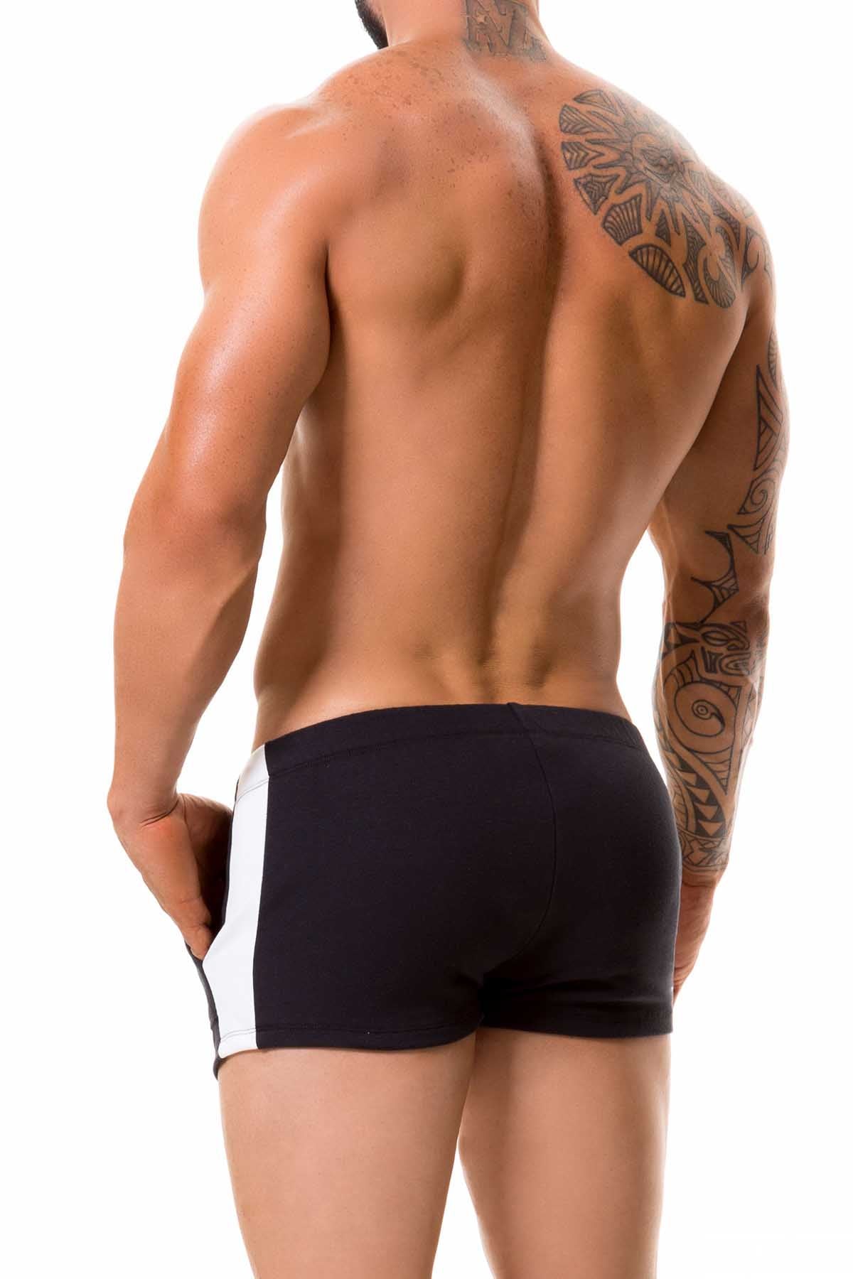Jor Black Mini Warrior Athletic Short