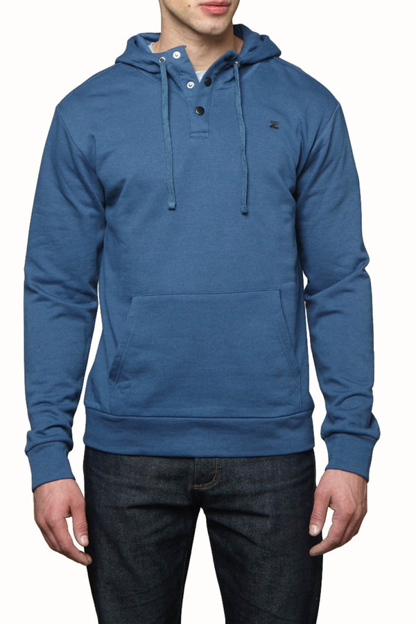 Zutoq Blue Zunked Hooded Sweatshirt
