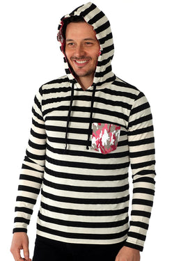 00 Nothing Blue & White Americano Hoodie thumbnail 2