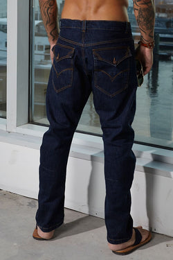 P.O.V. Blue Raw Arc Jean thumbnail 2