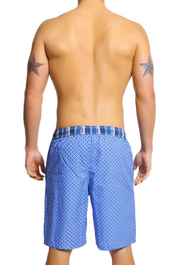 English Laundry Blue Square Drawsting Shorts thumbnail 3