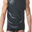 Gregg Homme Black Reveal Italian Jacquard Muscle Top