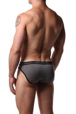 Bear Skn Grey Standard Issue Bamboo Brief thumbnail 3