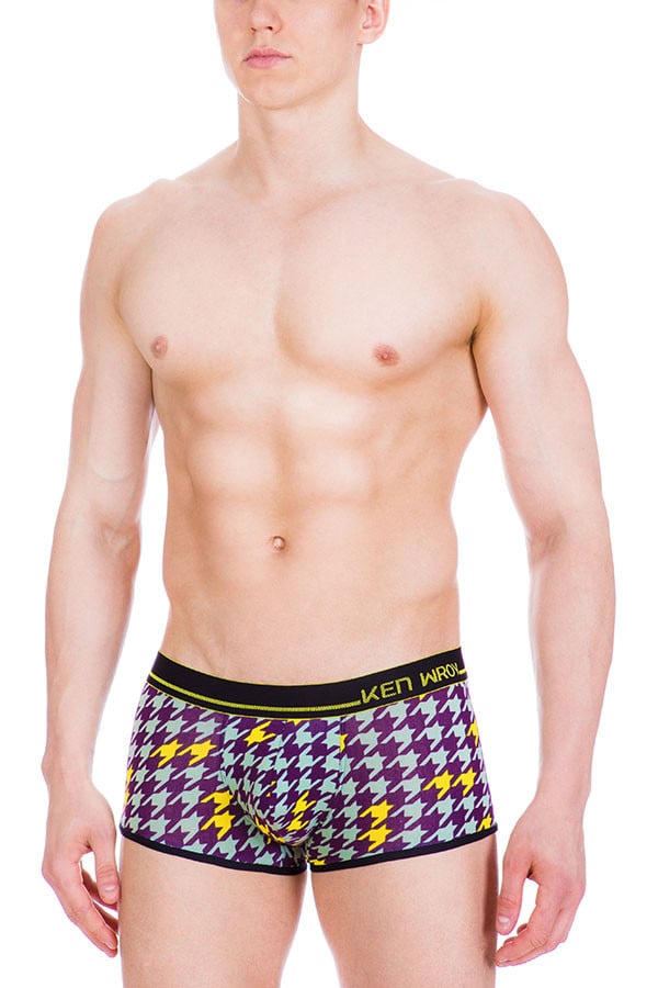 Ken Wroy Houndstooth Low-Trunk