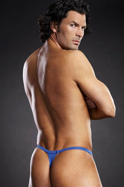 Hustler Blue Thong thumbnail 2