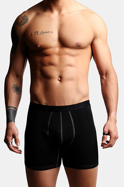 Seven7 Black & Charcoal Boxer Brief 2-Pack