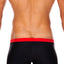 Tribe Black & Red Indian Swim Trunk