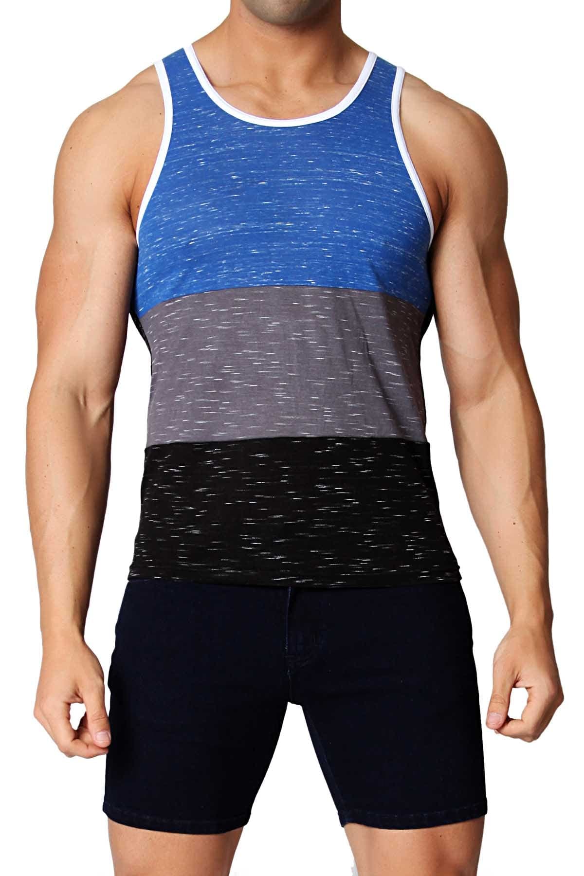 Timoteo Grey & Black Morro Bay Tank