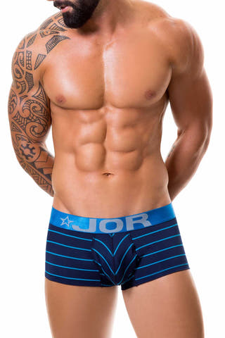 Jor Navy/Royal-Blue Milan Boxer Trunk